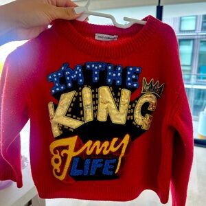 Dolce and Gabbana kids sweater